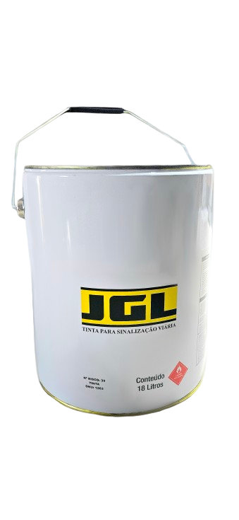 Lata de tinta JGL — 18 litros